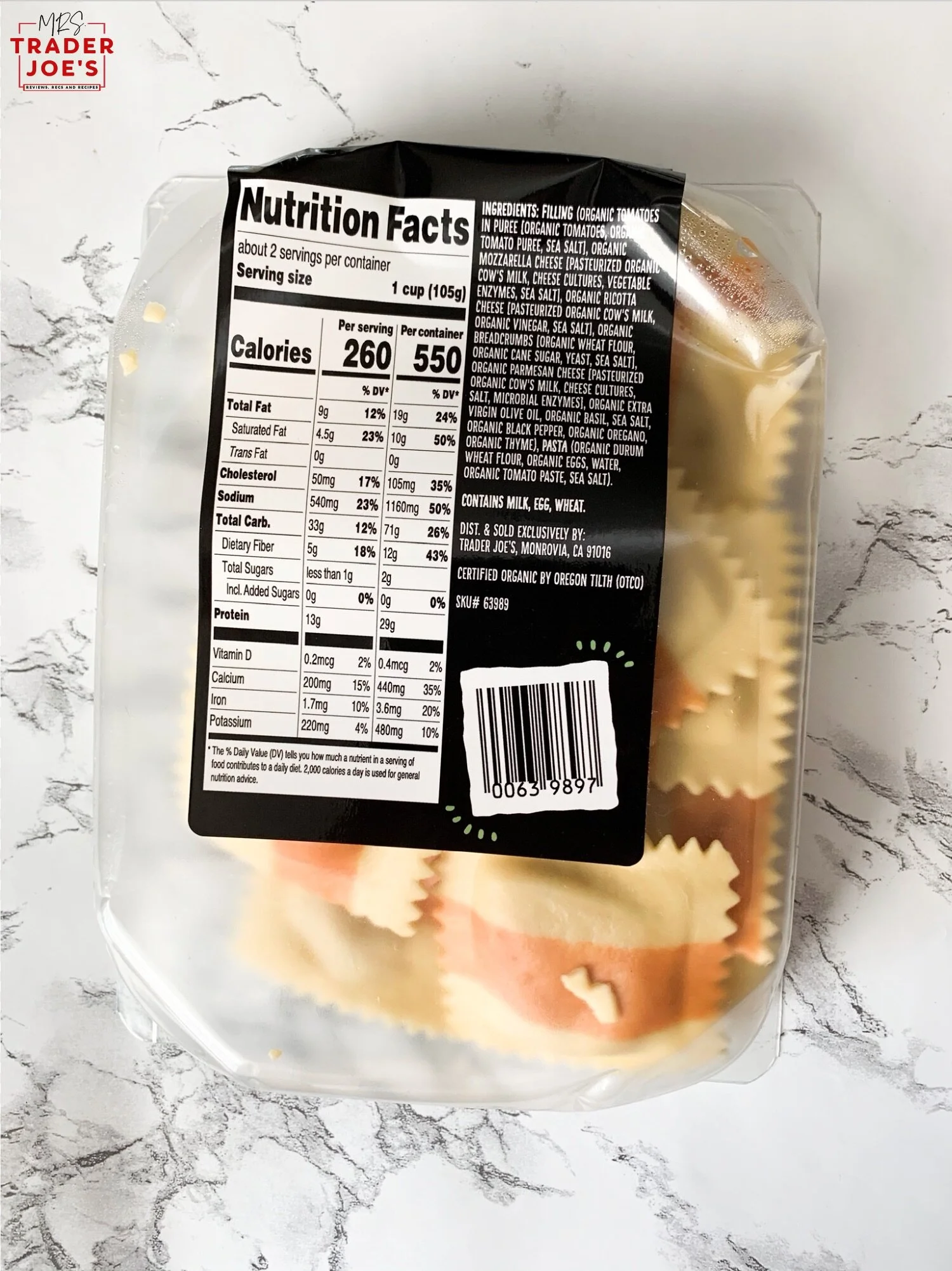 Caprese Ravioli — Mrs. Trader Joe's