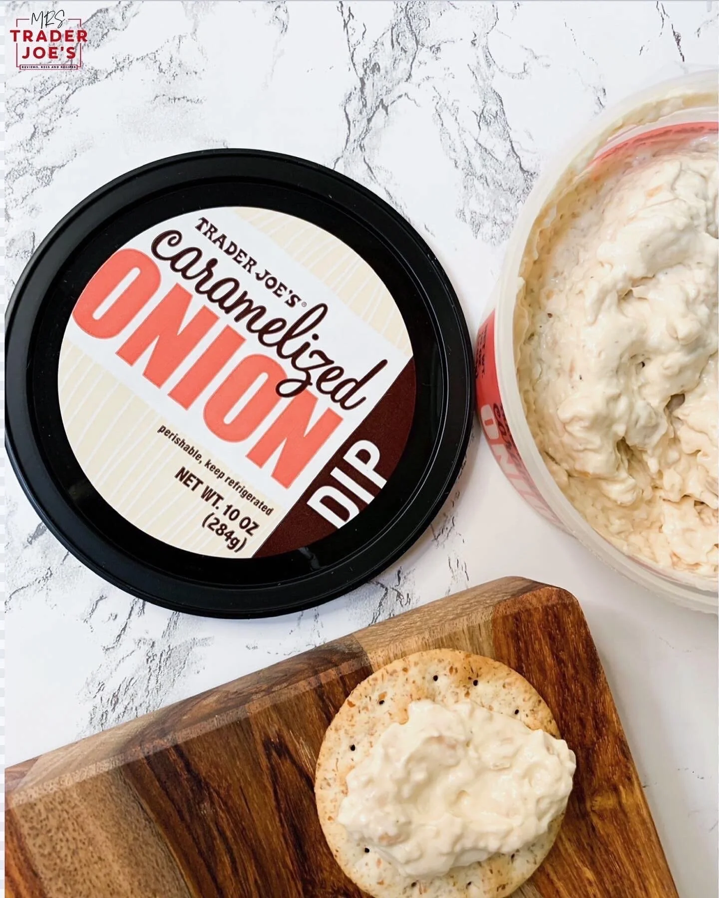 Caramelized Onion Dip — Mrs. Trader Joe's