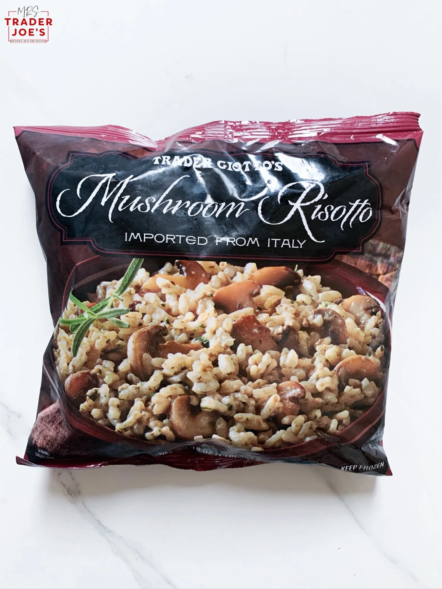 Mushroom Risotto — Mrs. Trader Joe's