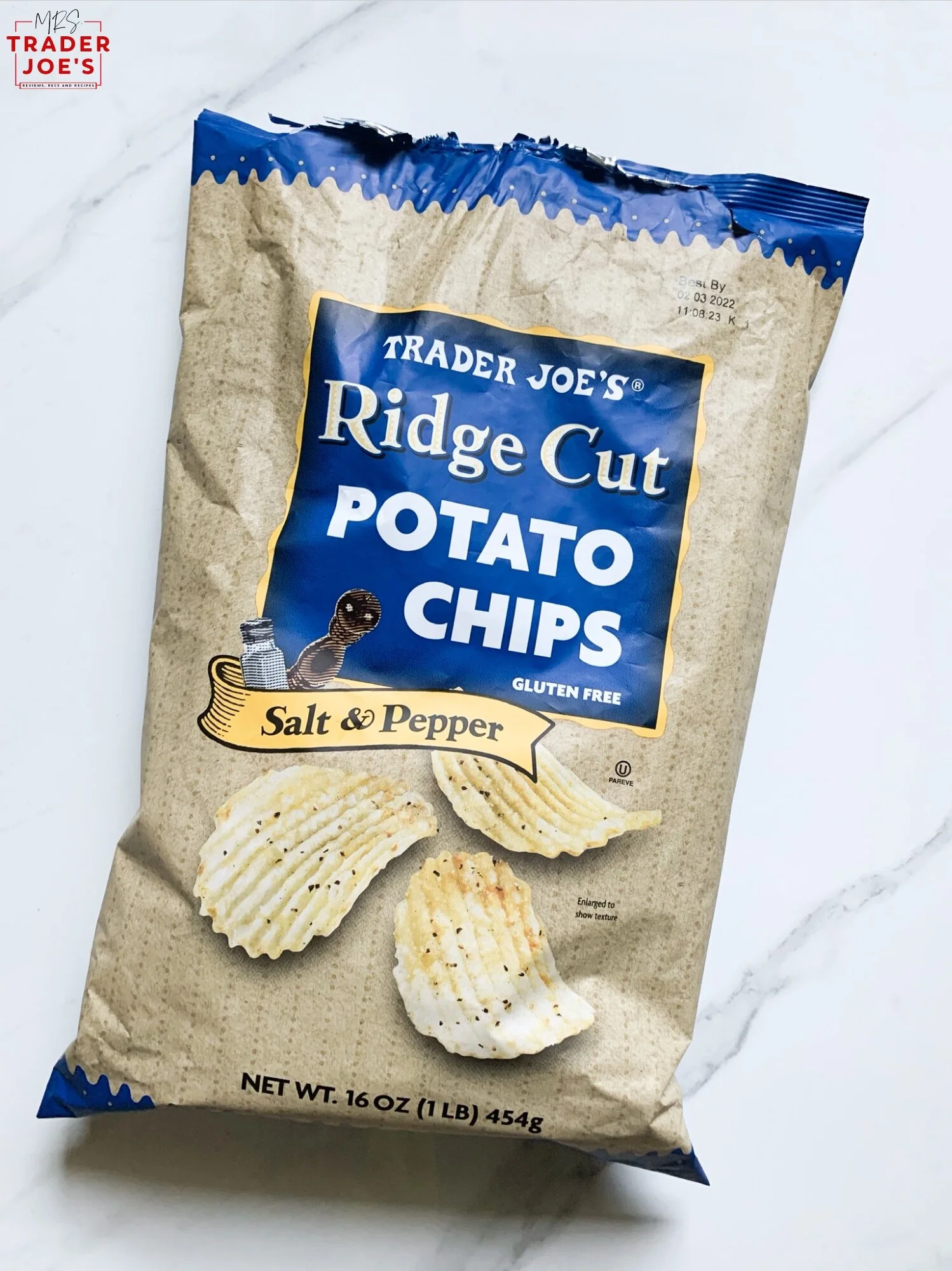 Salt & Pepper Potato Chips — Mrs. Trader Joe's