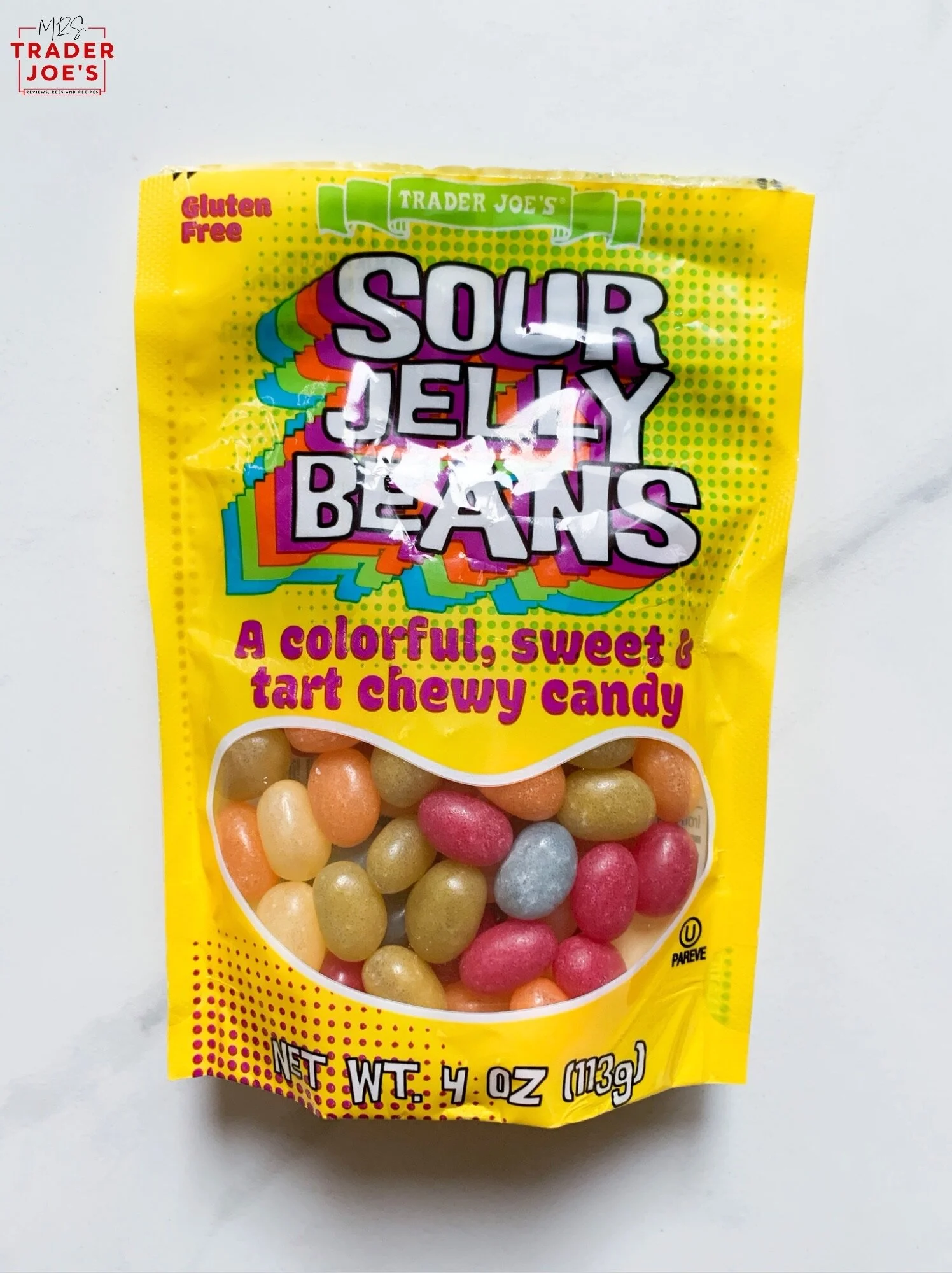 Sour Jelly Beans — Mrs. Trader Joe's