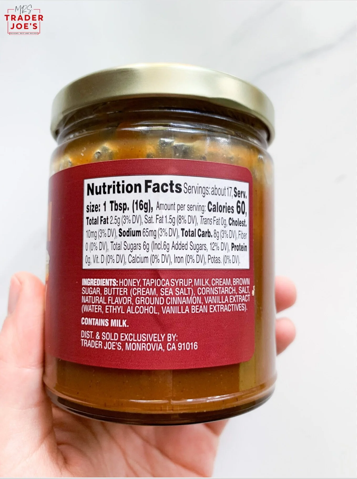 Cinnamon Bun Spread — Mrs. Trader Joe's