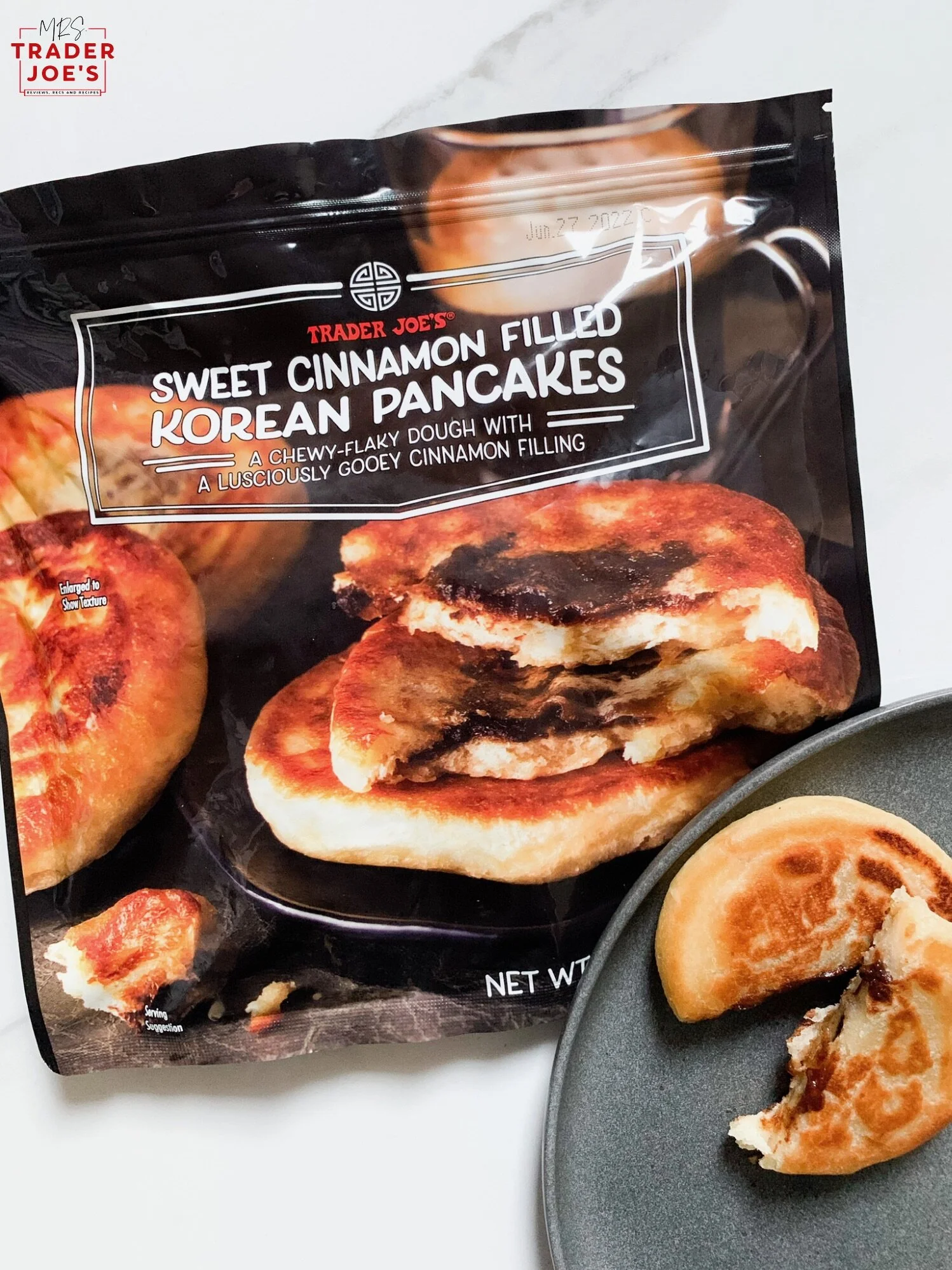 Sweet Cinnamon Filled Korean Pancakes — Mrs. Trader Joe's
