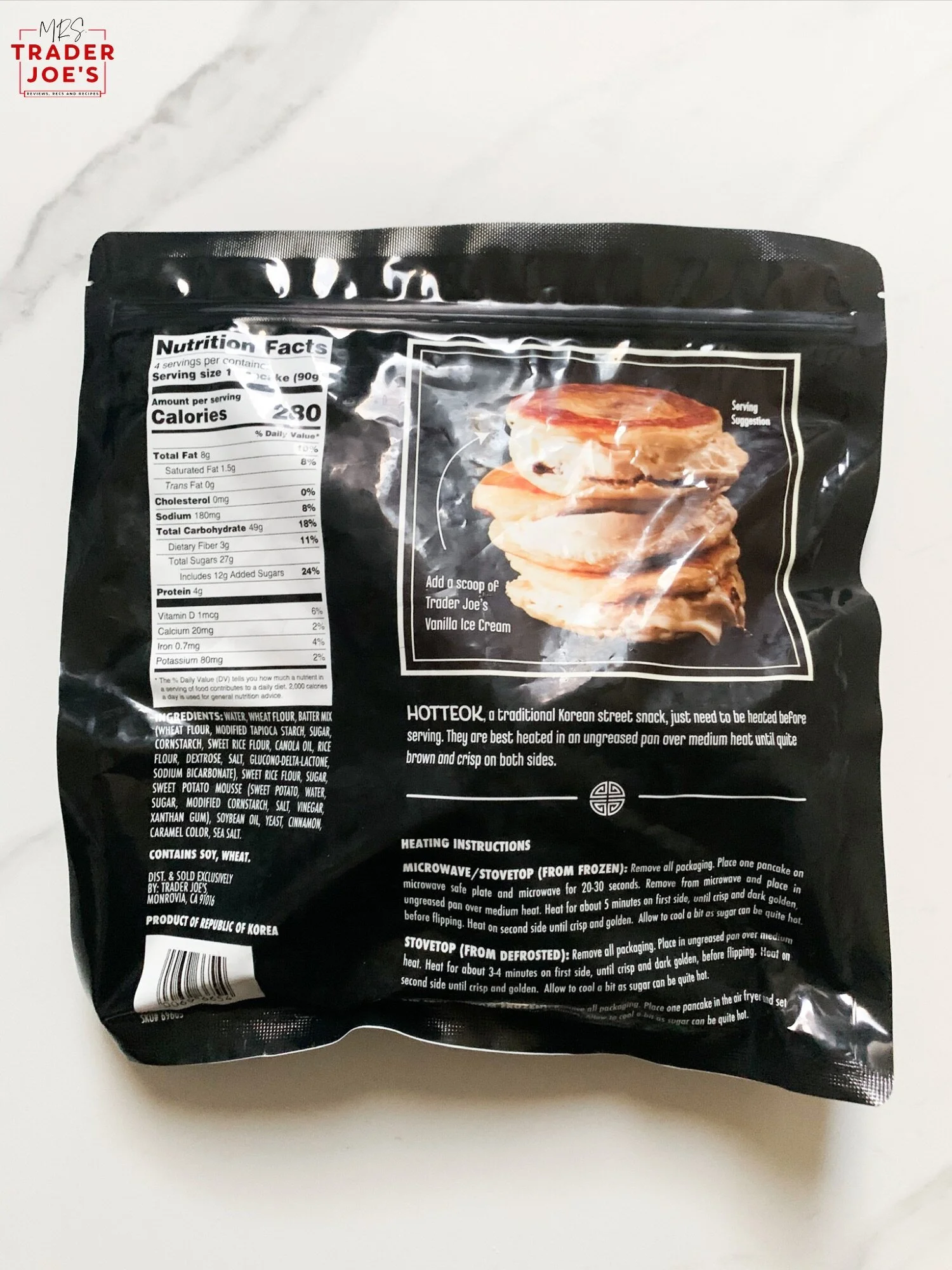 Sweet Cinnamon Filled Korean Pancakes — Mrs. Trader Joe's