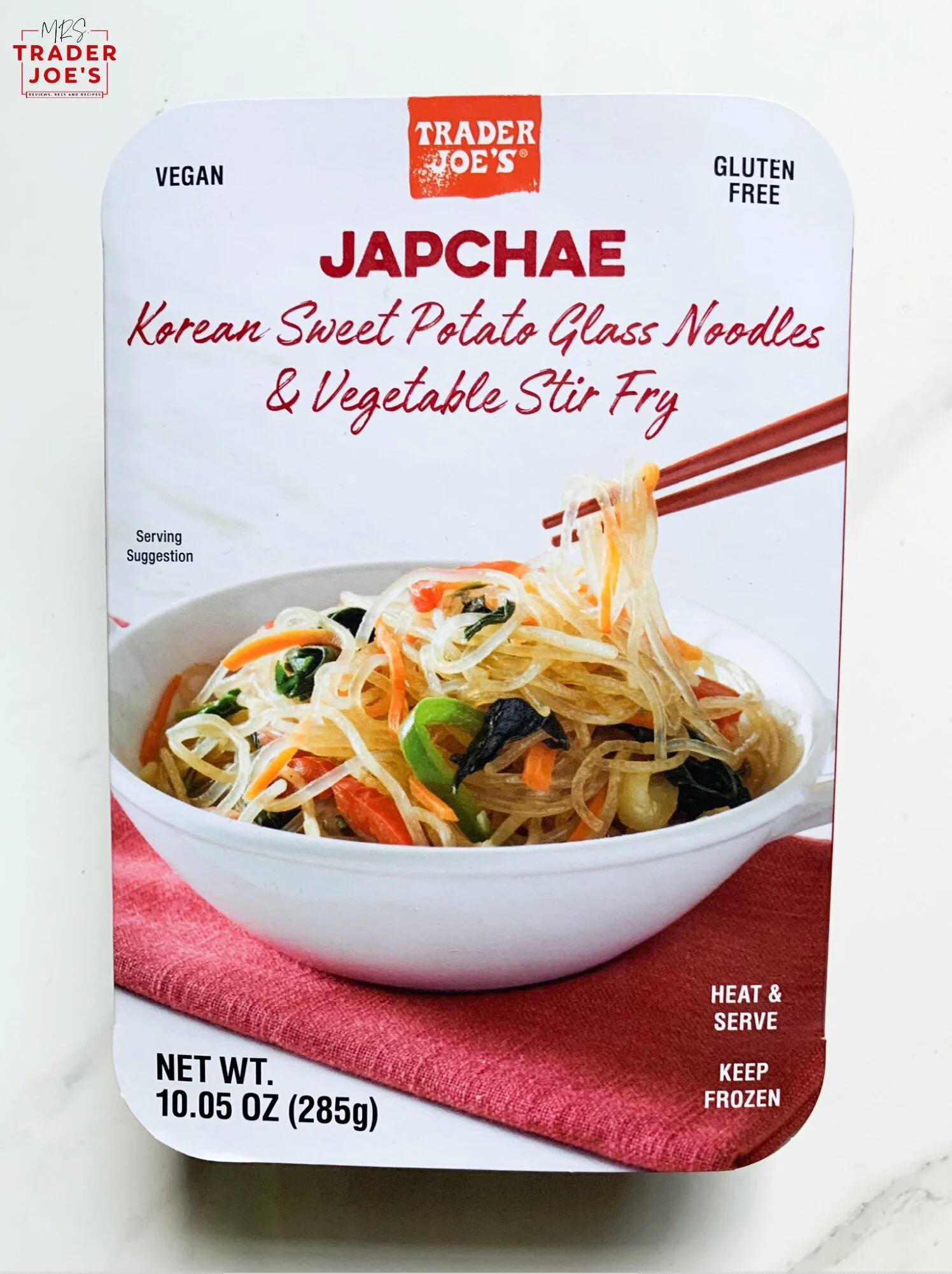 Japchae Glass Noodles — Mrs. Trader Joe's