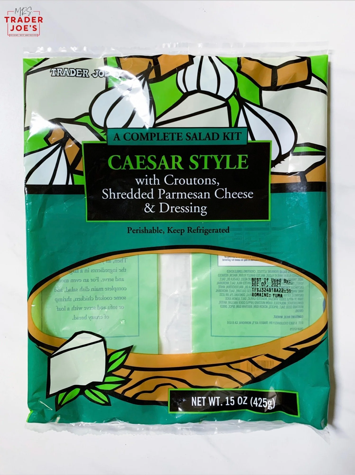 Caesar Salad Kit — Mrs. Trader Joe's