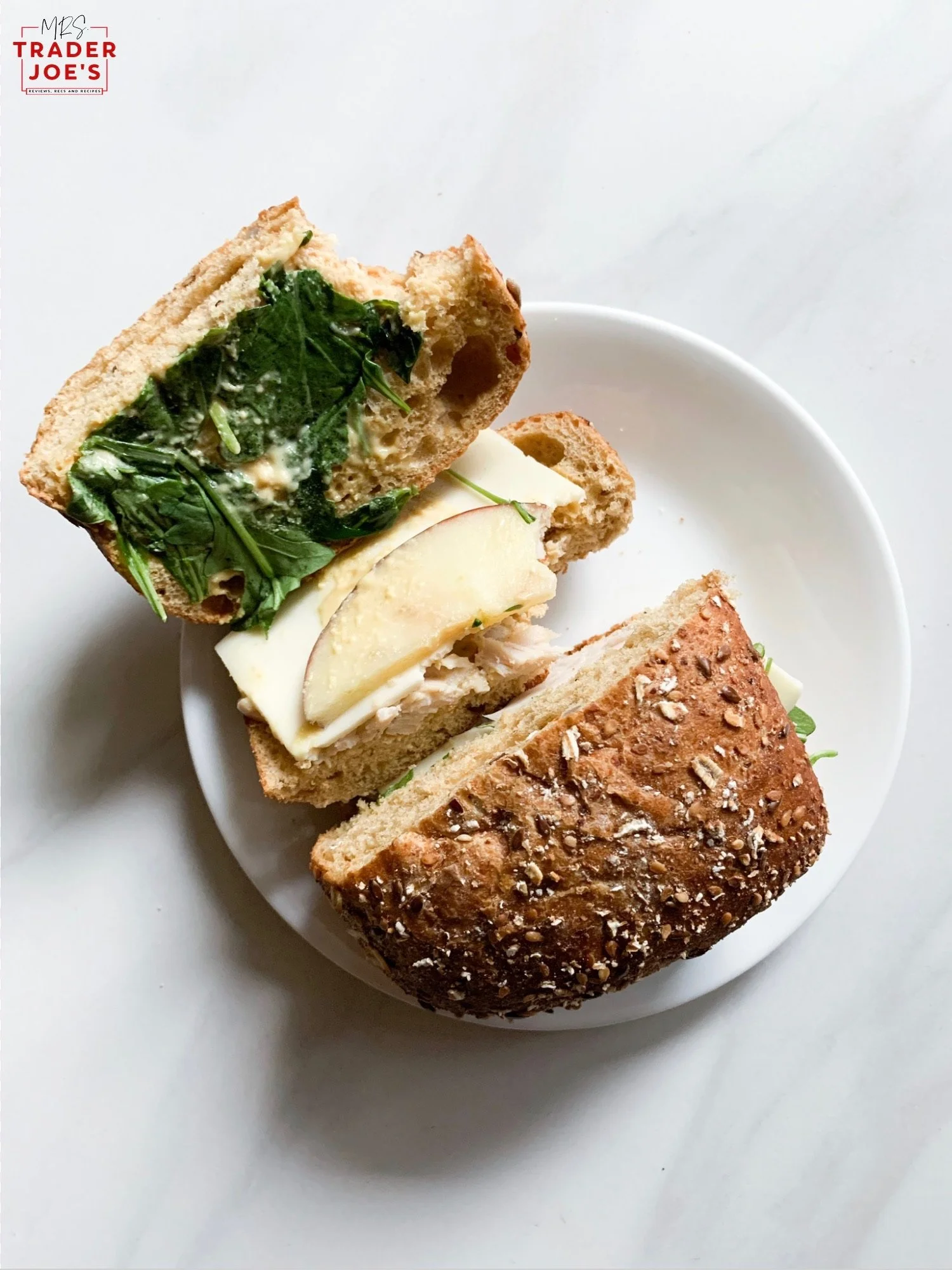 Turkey Apple Cheddar Sandwich — Mrs. Trader Joe's
