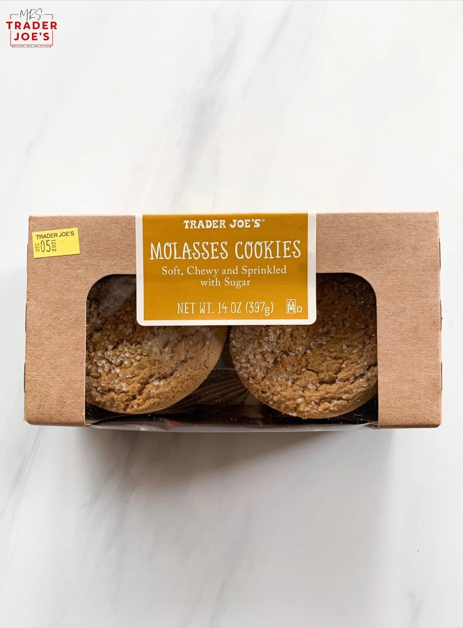 Molasses Cookies — Mrs. Trader Joe's