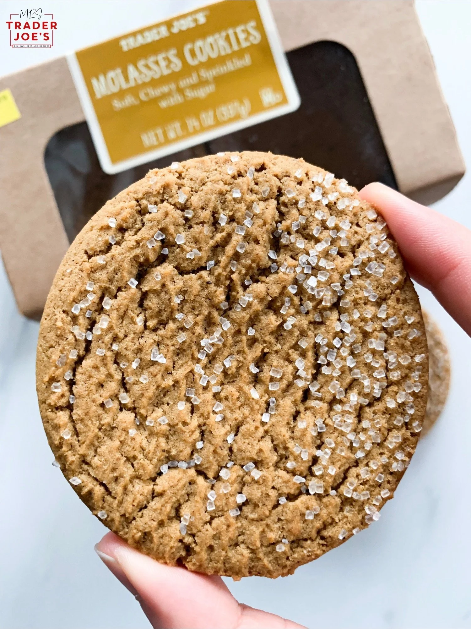 Molasses Cookies — Mrs. Trader Joe's