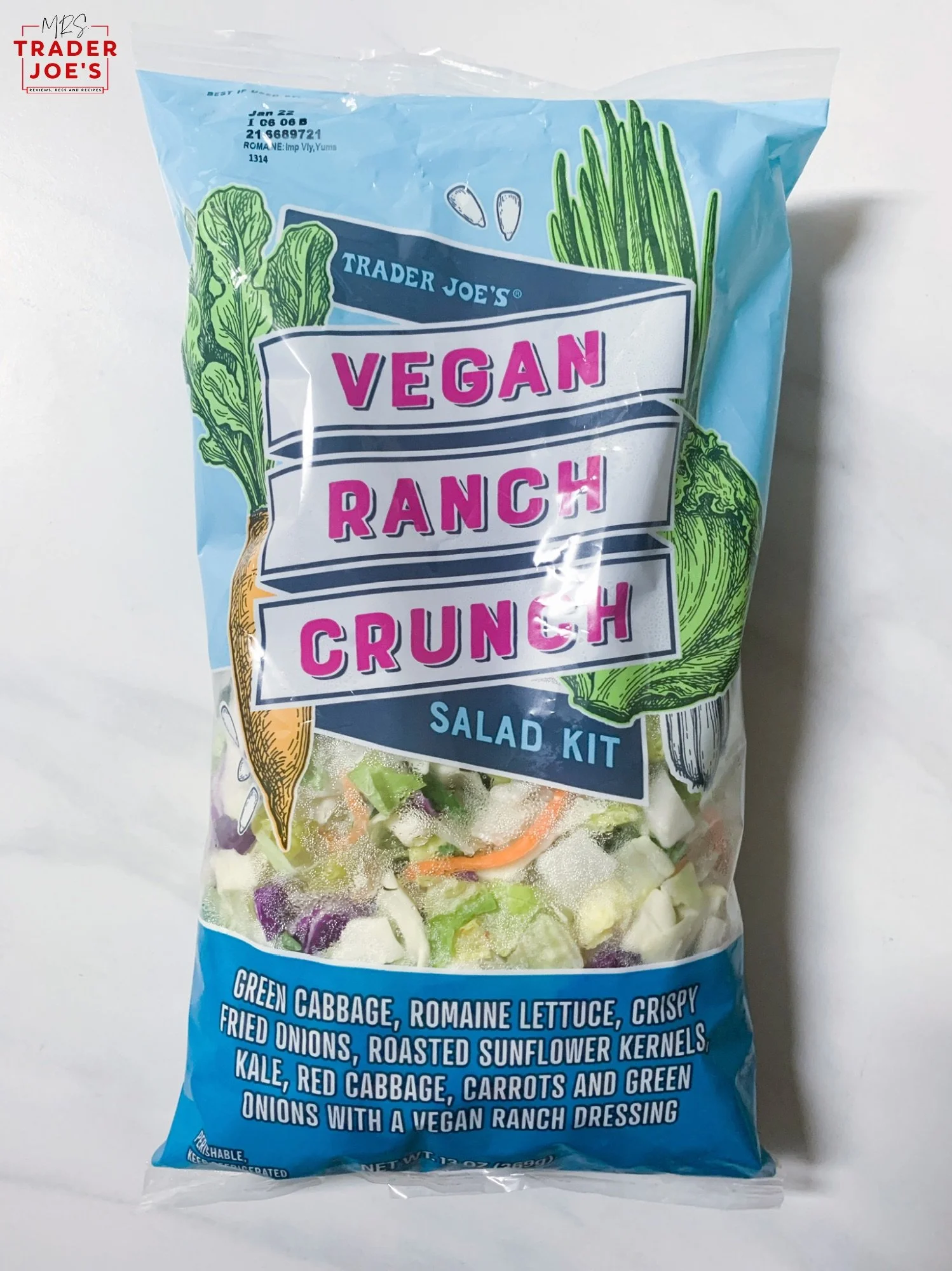 Vegan Ranch Crunch Salad Kit Review
