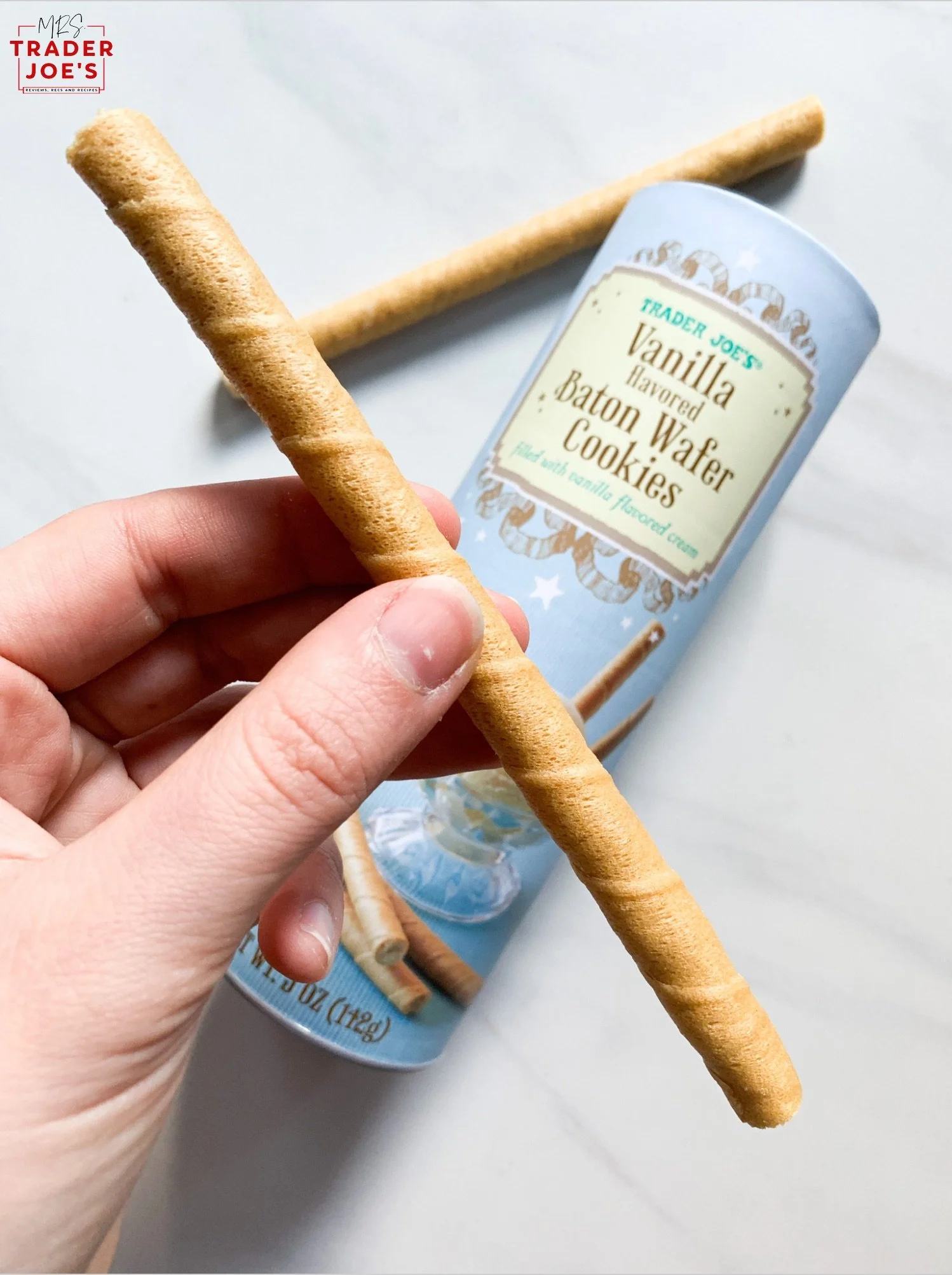 Vanilla Baton Wafer Cookies — Mrs. Trader Joe's
