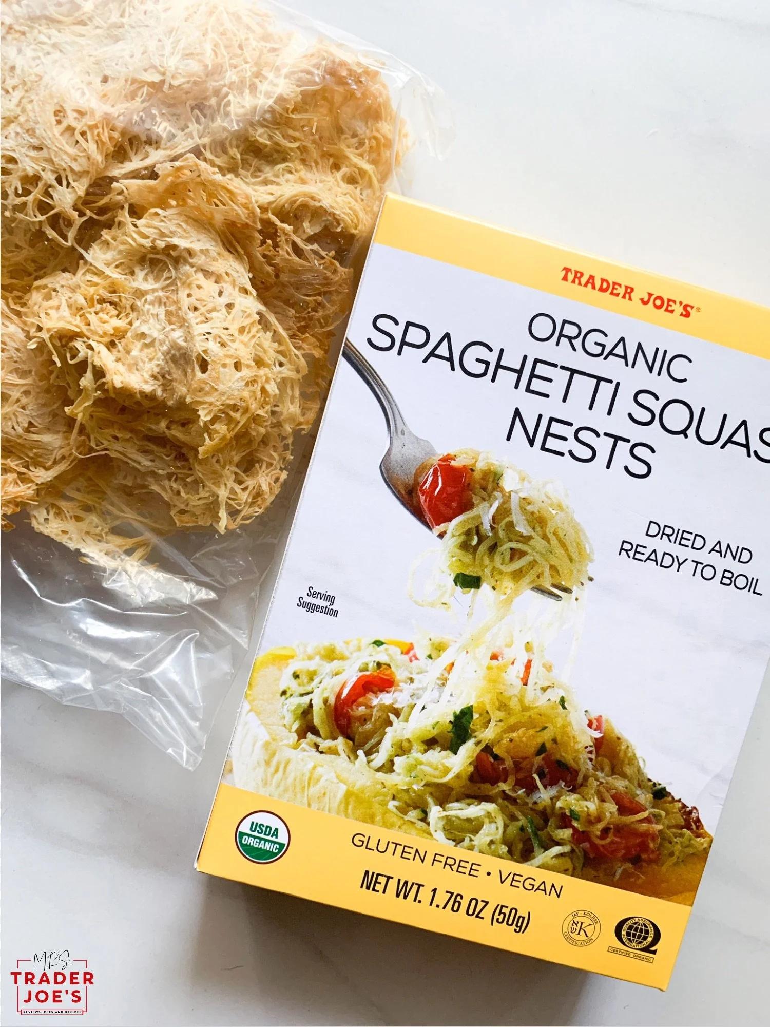 Organic Spaghetti Squash Nests — Mrs. Trader Joe's
