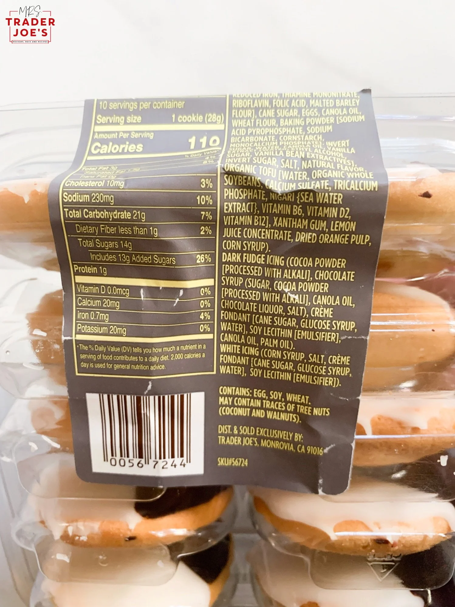 Half Moon Cookies — Mrs. Trader Joe's