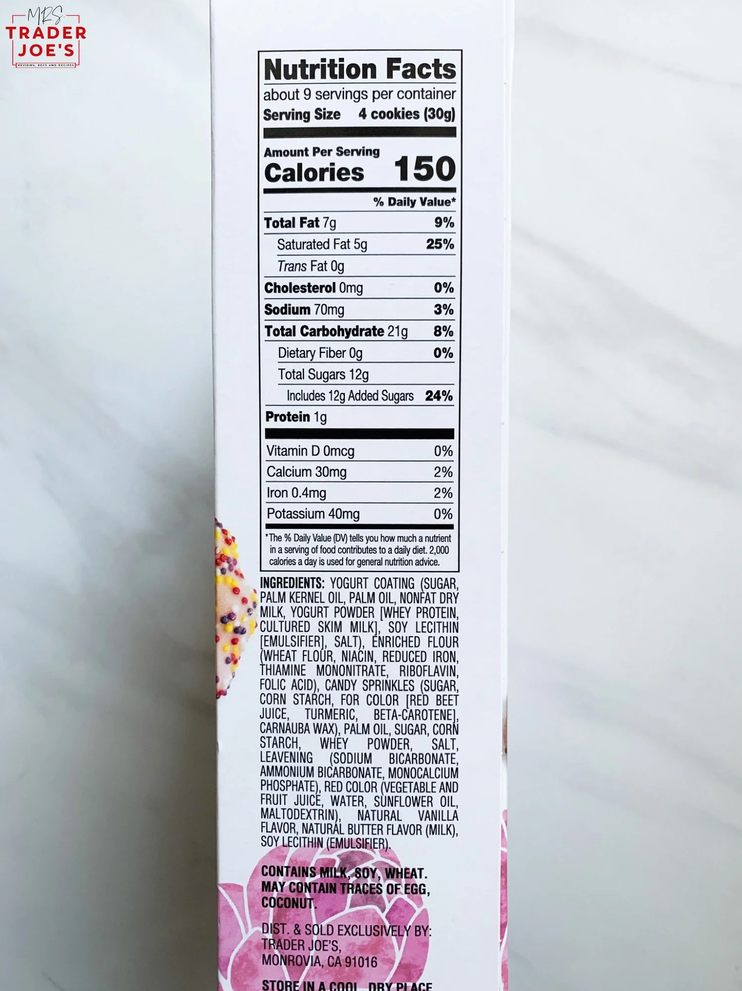 Pinks & Whites — Mrs. Trader Joe's