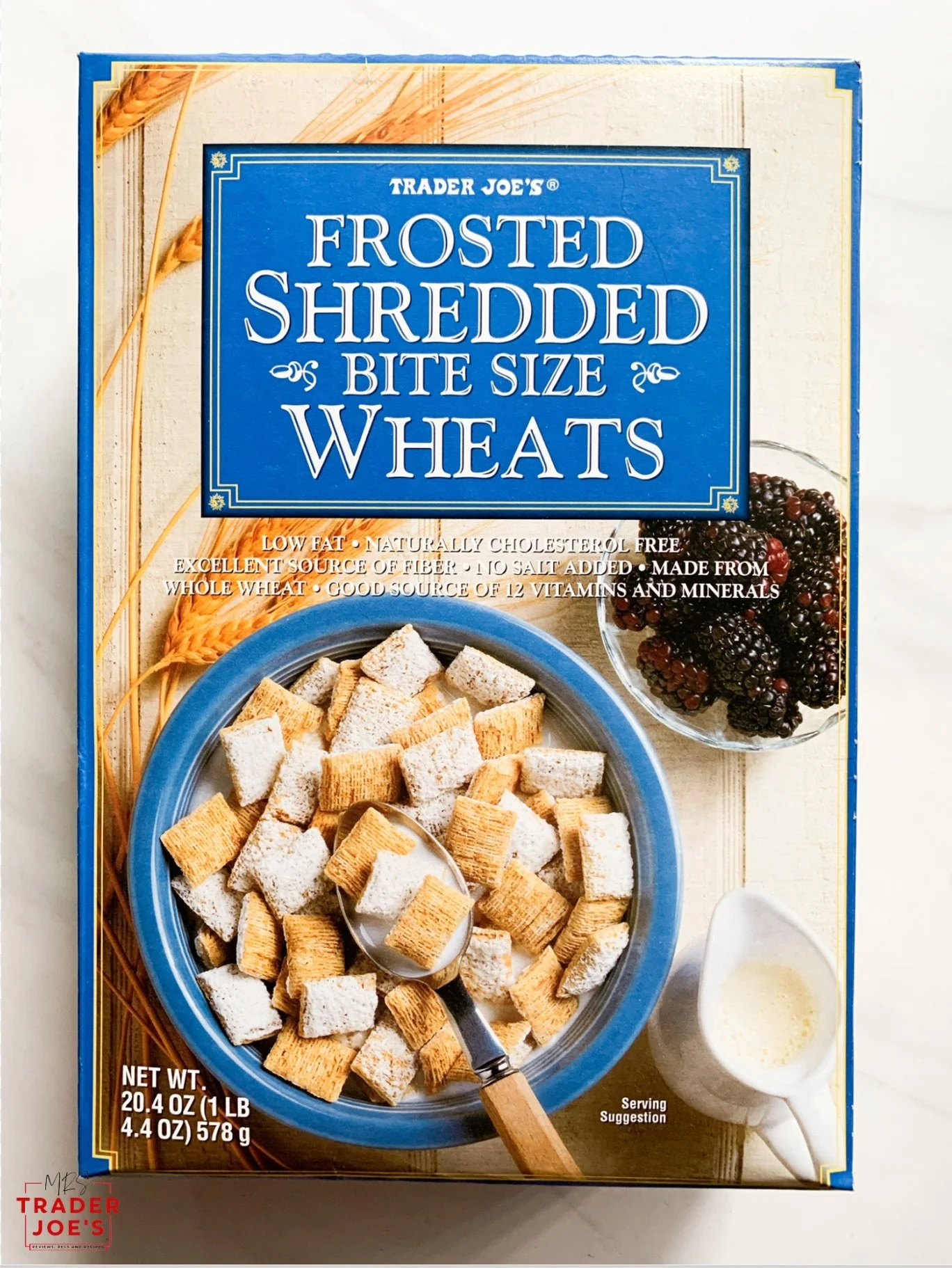 Frosted Shredded Wheats — Mrs. Trader Joe's