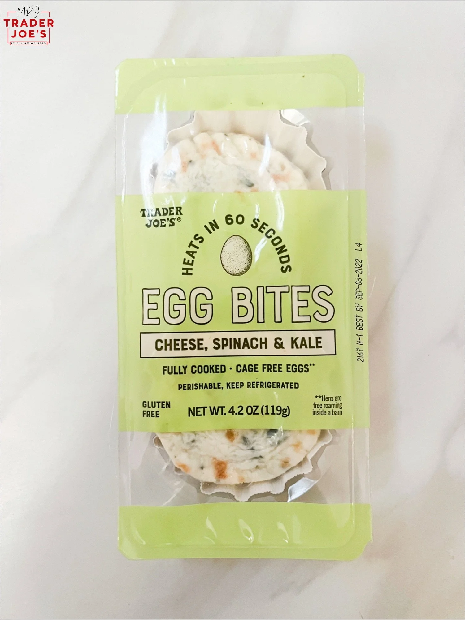 Cheese, Spinach and Kale Egg Bites — Mrs. Trader Joe's