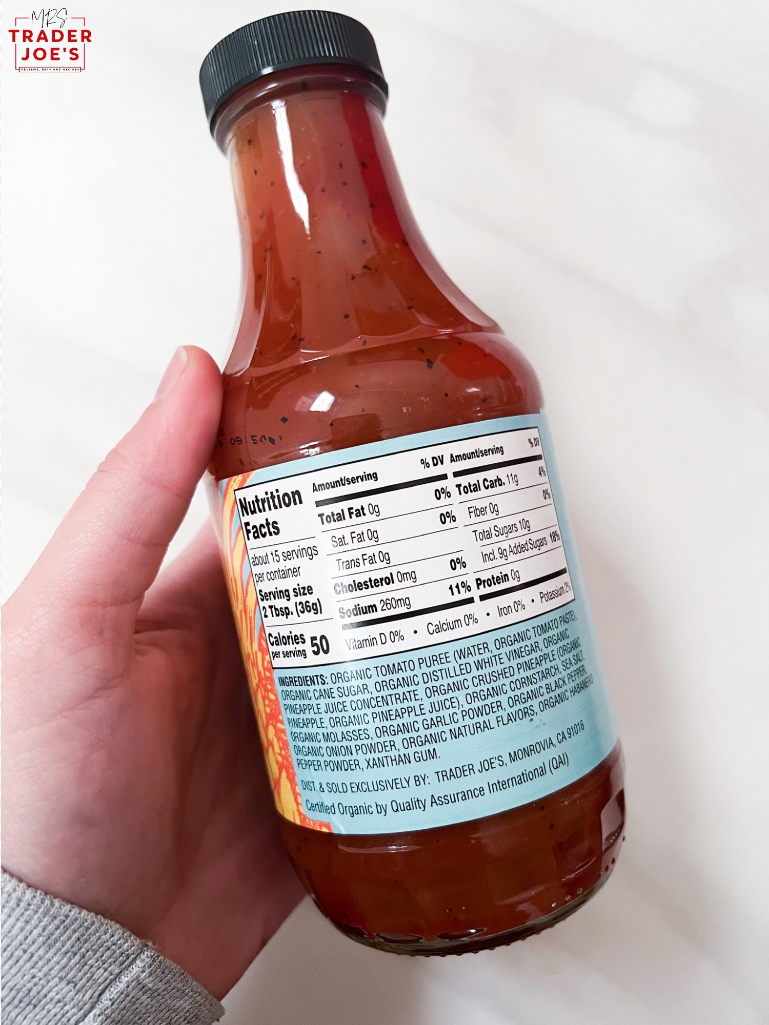 Sweet & Spicy Pineapple BBQ Sauce — Mrs. Trader Joe's