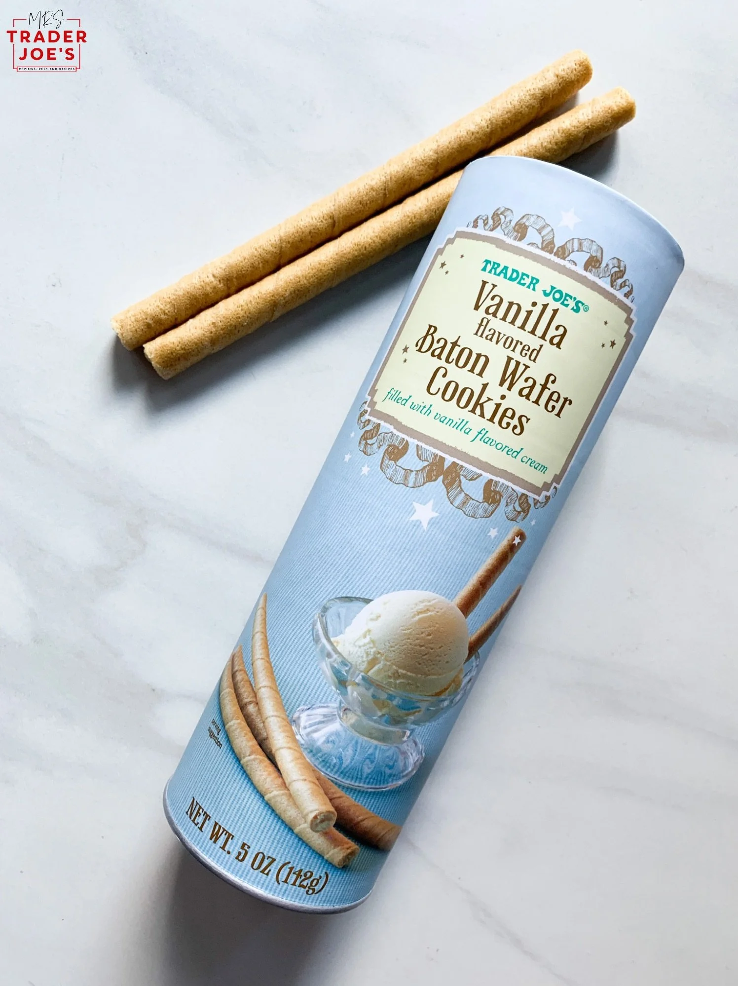Vanilla Baton Wafer Cookies — Mrs. Trader Joe's