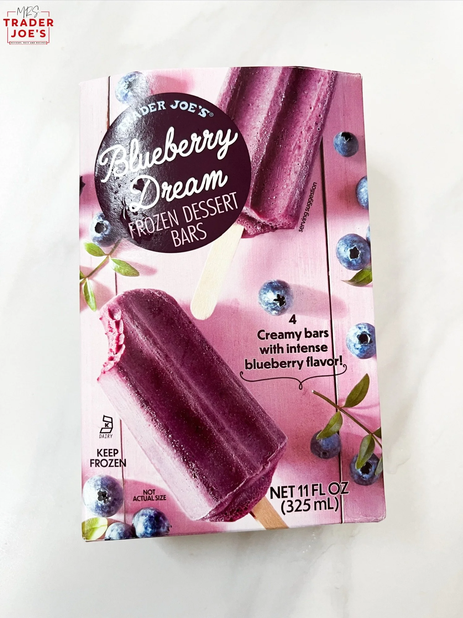 Blueberry Dream Dessert Bars — Mrs. Trader Joe's