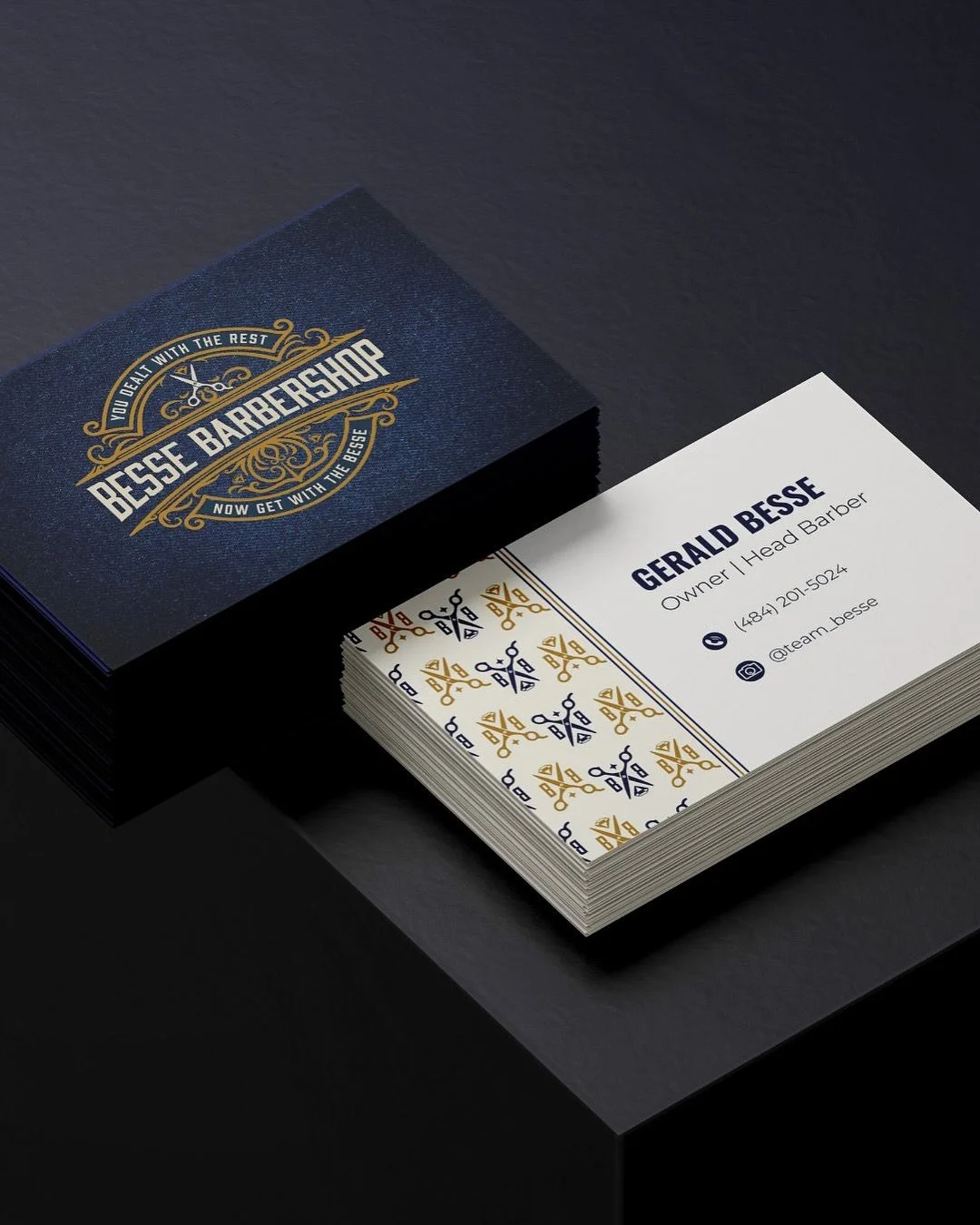 Closing out the summer with a bold, fresh brand with a touch of bling 💎 💈✂️&nbsp;
I&rsquo;m excited to share a recent personal project for Besse Barber (@team_besse ), a mobile barbershop in my neighborhood of California Heights, Long Beach. Gerald