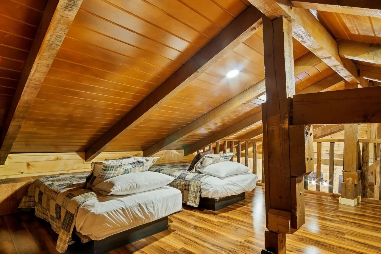 Loft sleeping area