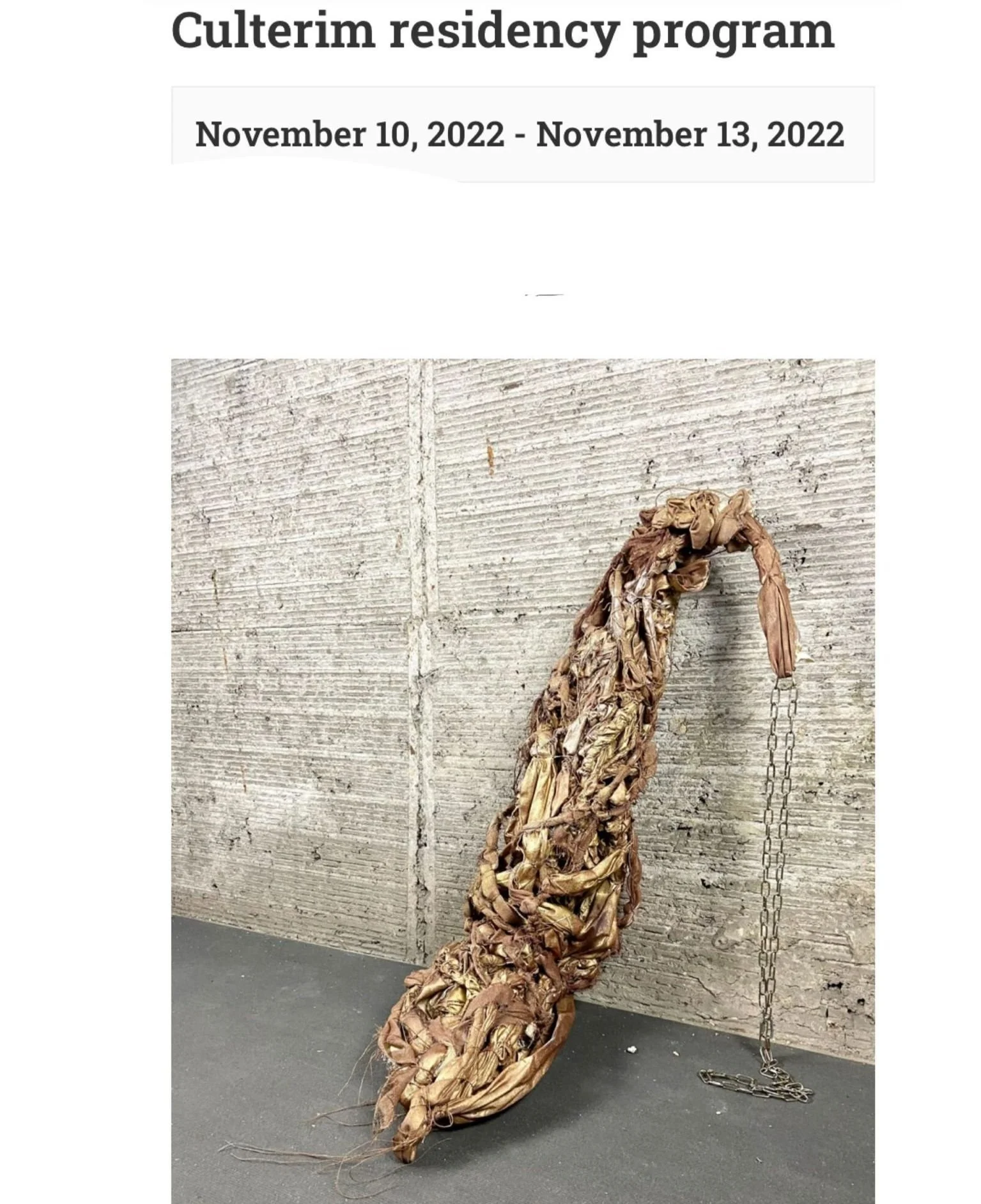 ella taub residency berlin artist sculpture