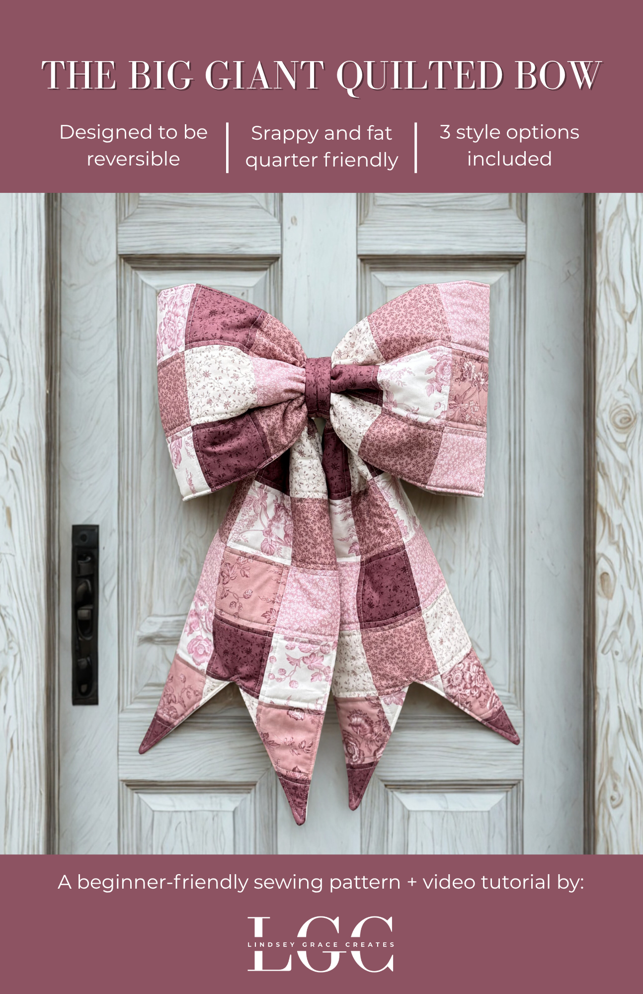 The Big Giant Quilted Bow Wholesale Patterns