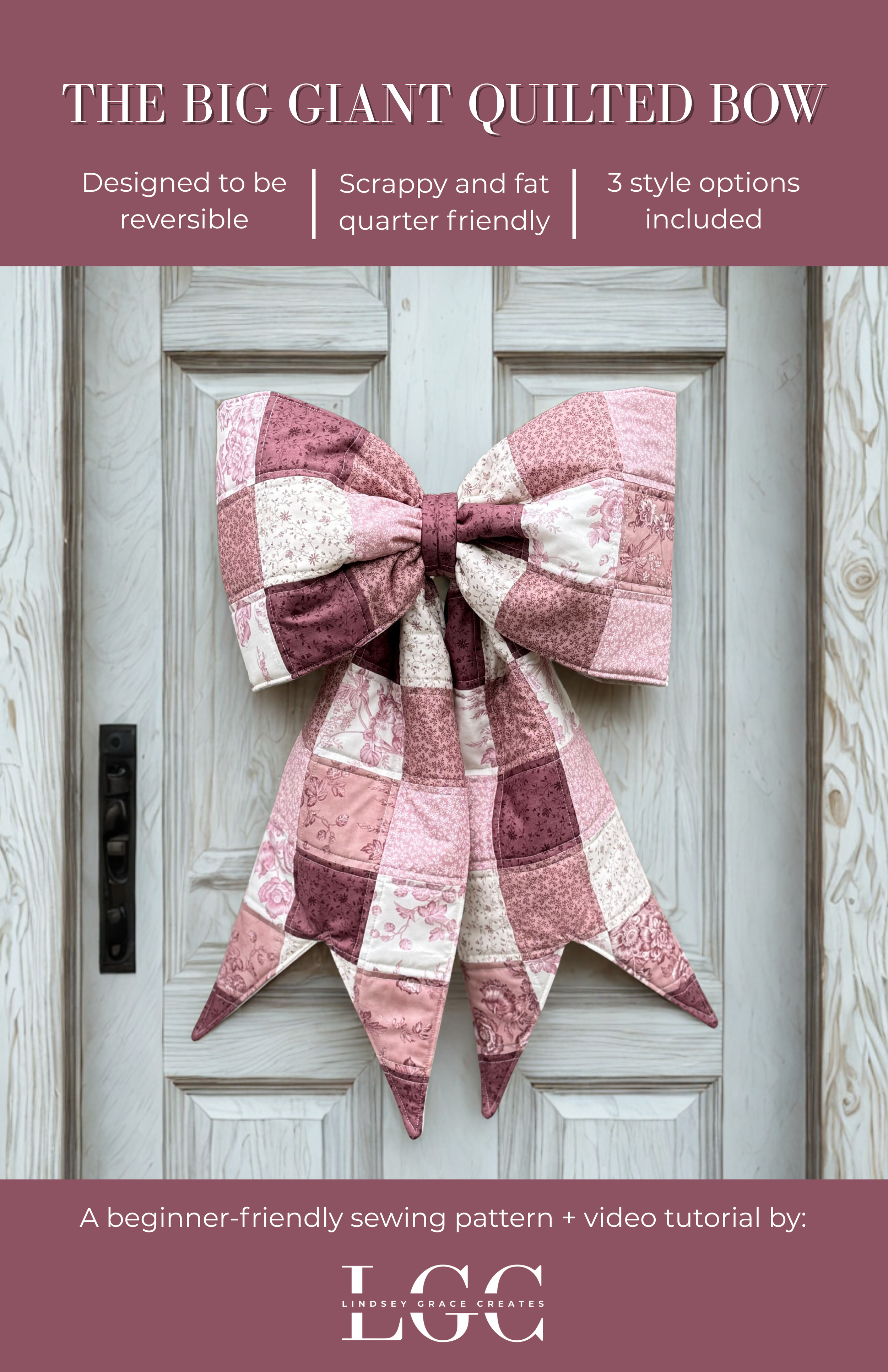 The Big Giant Quilted Bow Wholesale Patterns