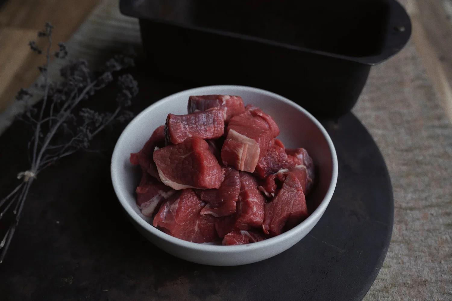 Grass Fed Diced Beef .webp