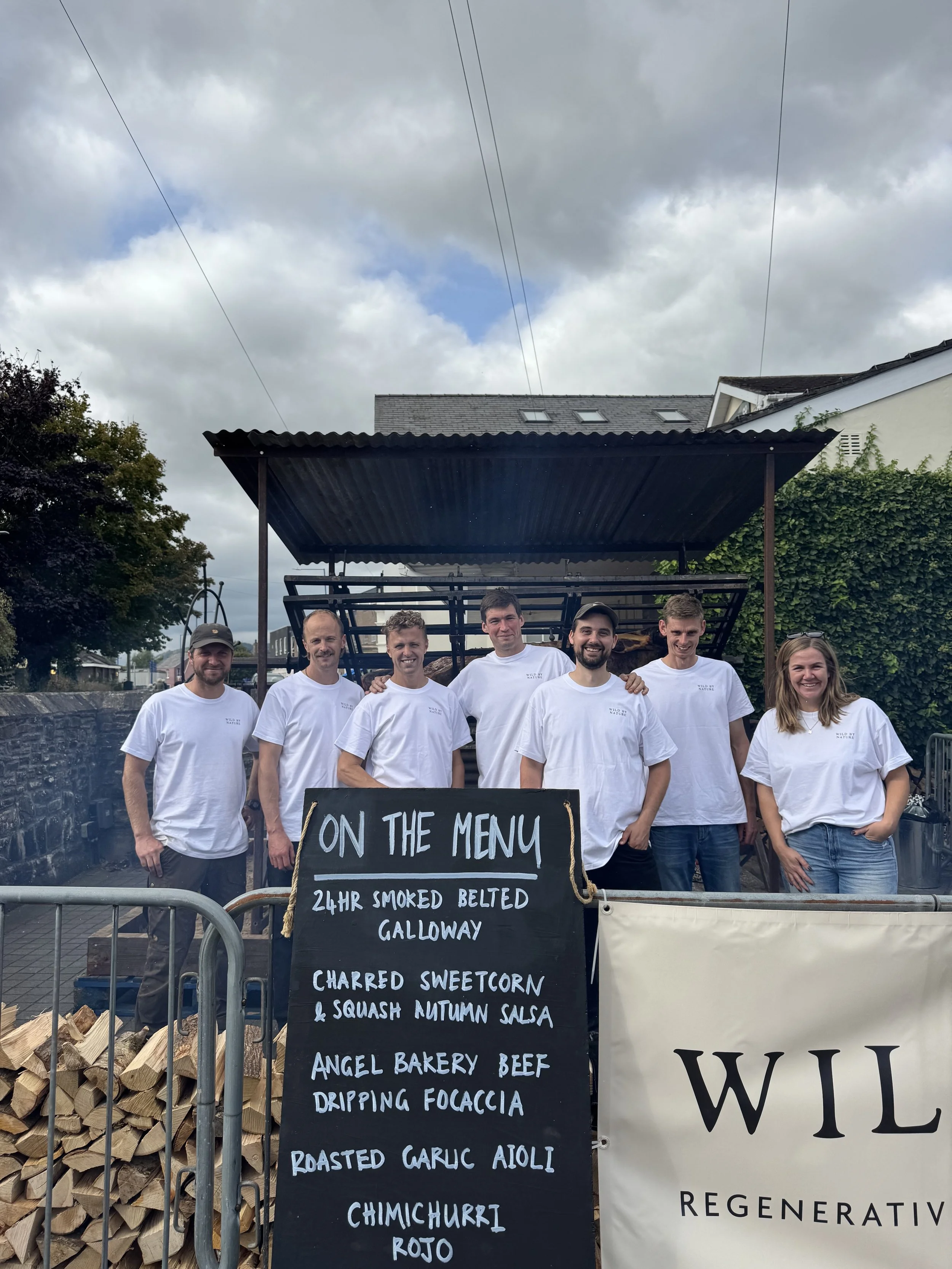 24 Hour Cow Cook at The Abergavenny Food Festival