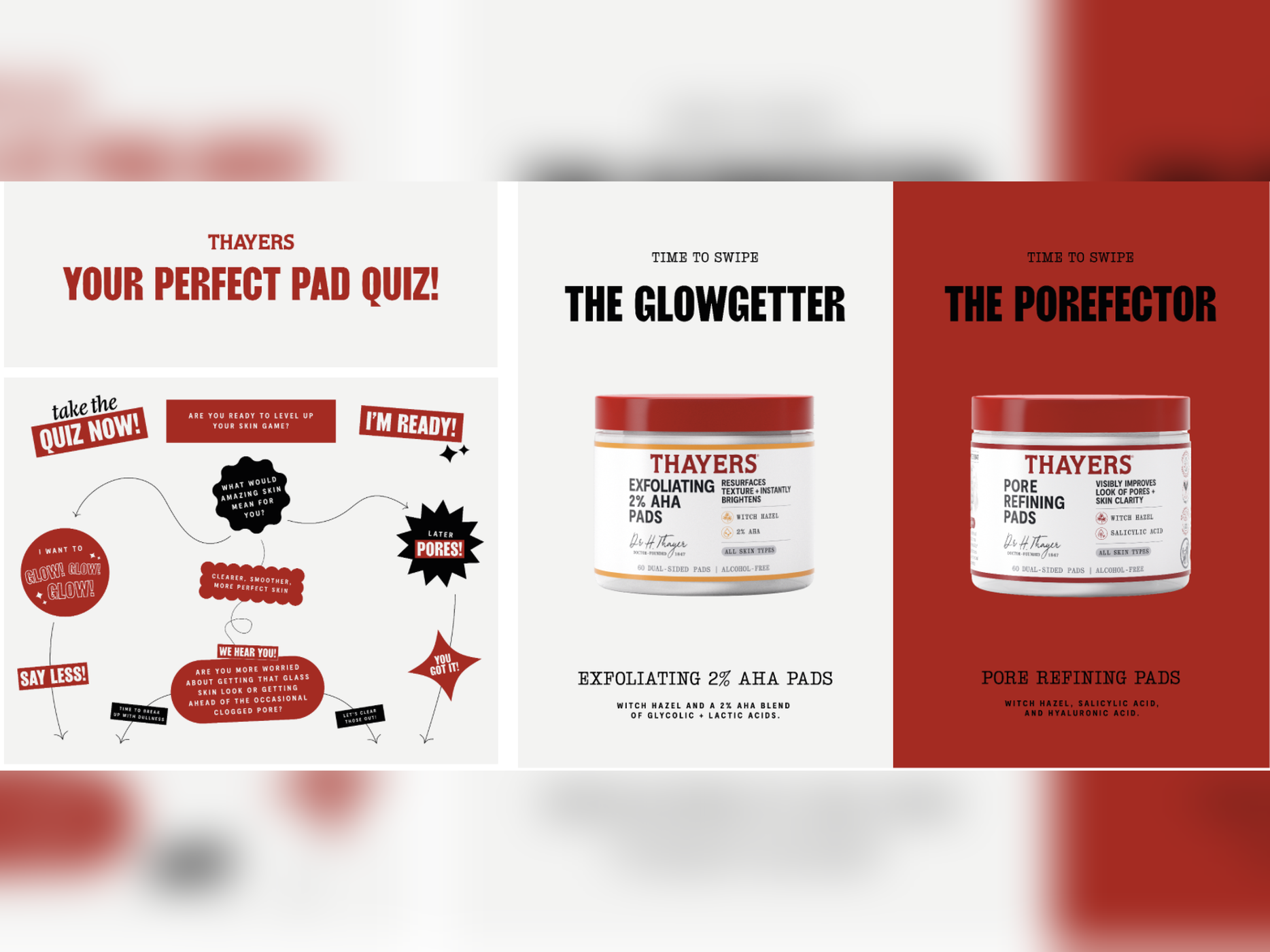 Thayers' Mailer: Copy