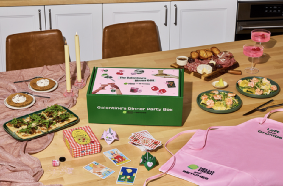 Hello Fresh Galentine's Day Kit: Creative Direction & Copy