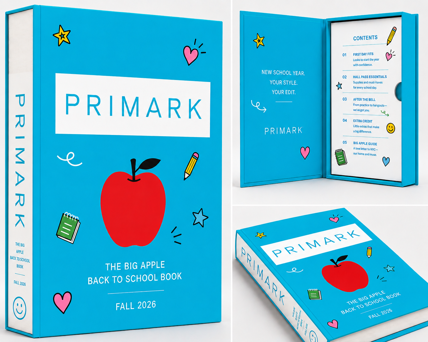 Primark NYC PR Kit/Stunt Activation: Exploratory Kit AI Renders