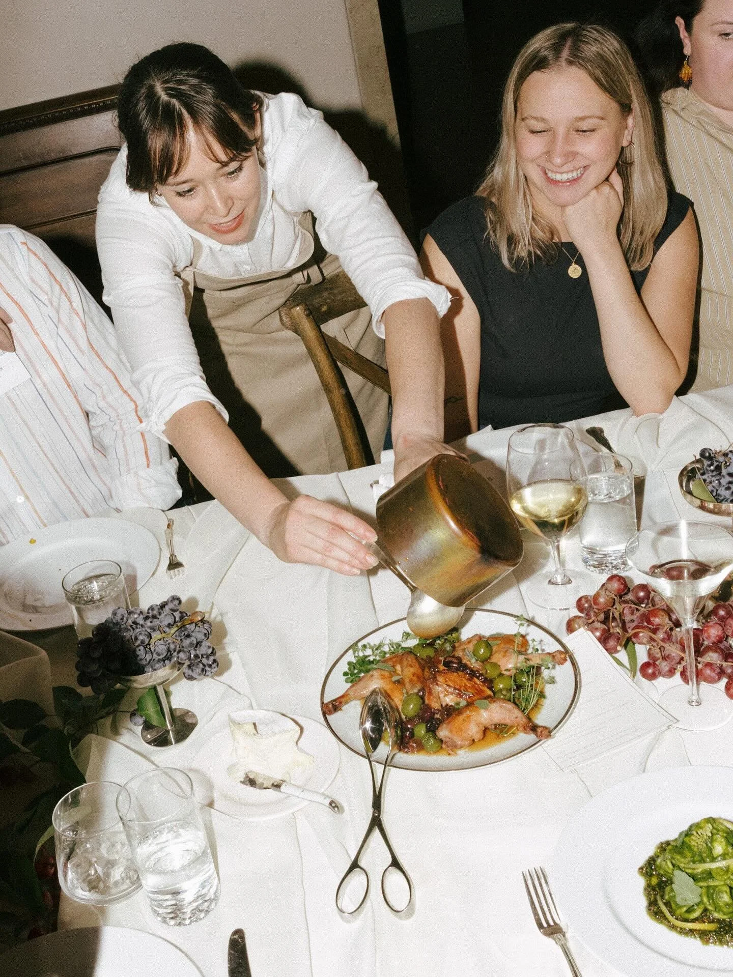 The art of gathering around food as art nestled amongst some spectacular works of art&hellip;.we will be thinking about this wonderful night enjoying the creative prowess of @brookefaudree and her team at @artsmia for a long time! 

Chef Brooke creat
