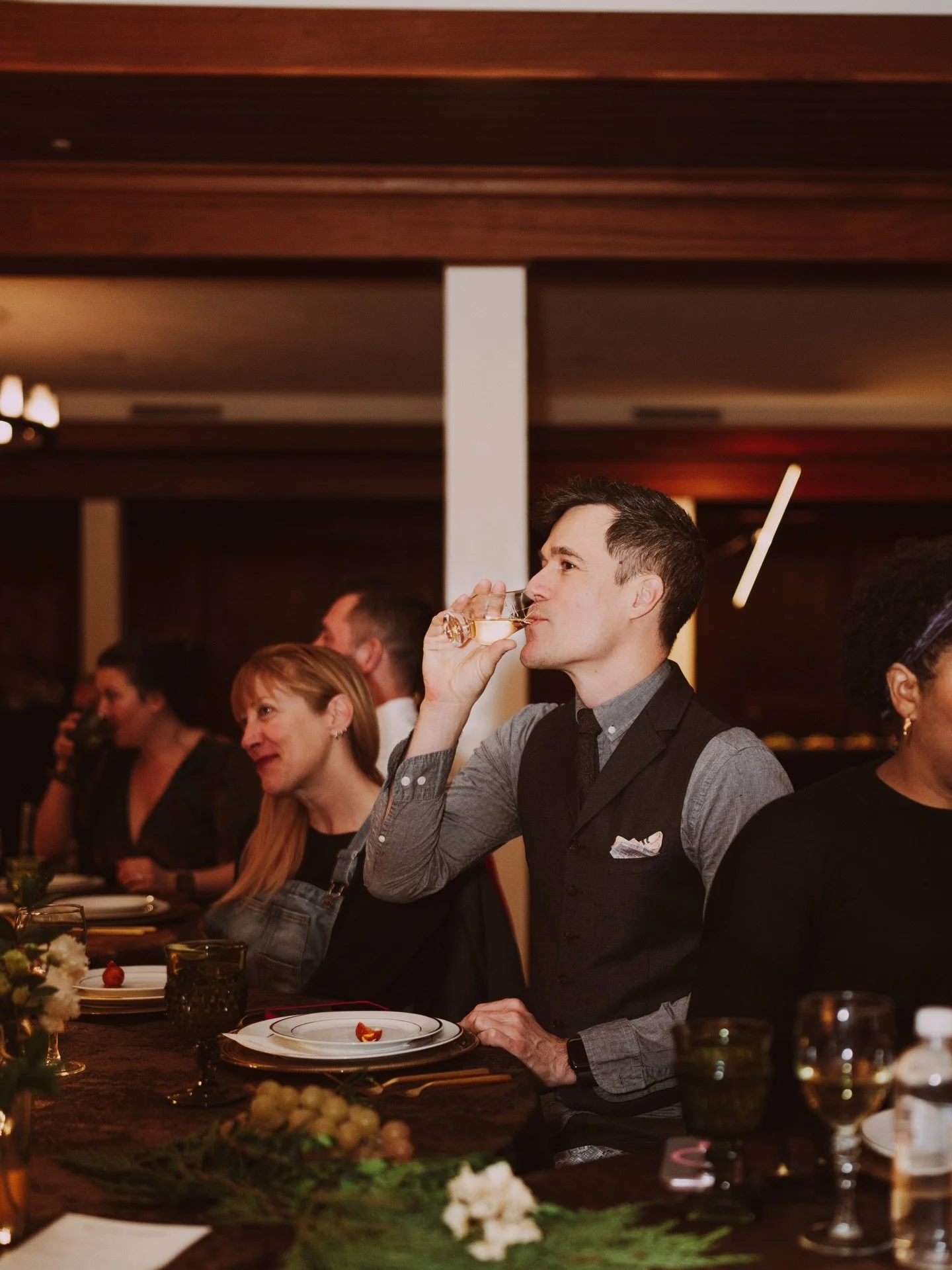 Last sips from our New Orleans Supper, featuring @sazeraccompanyofficial Sazerac de Forge Cognac. 

We started the night with Sazerac cocktails, made with cognac based on the original recipe, and sipped our way through the exclusive catalogue of smal