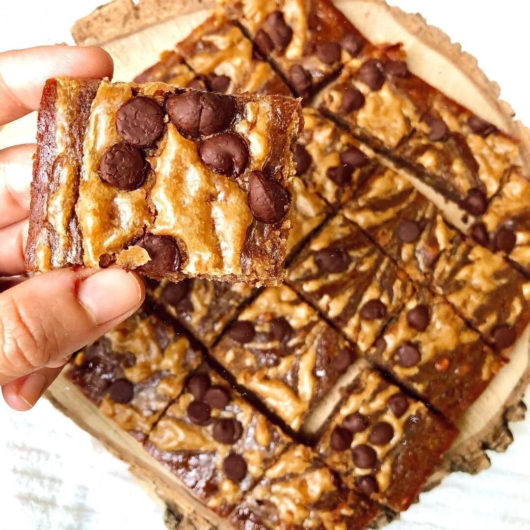 Peanut Butter Banana Brownies
