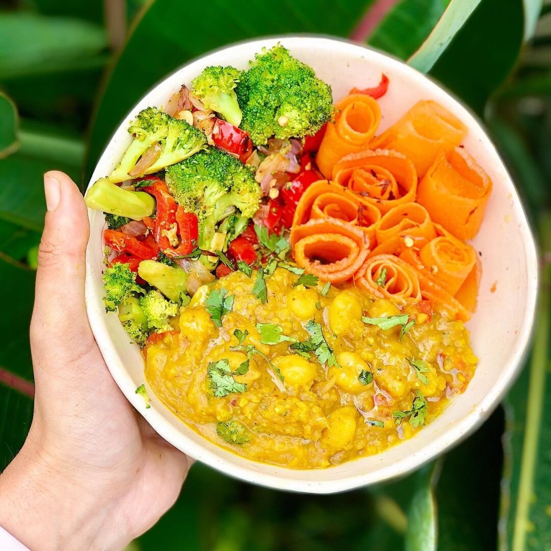 Coconut Mango Curry Bowl