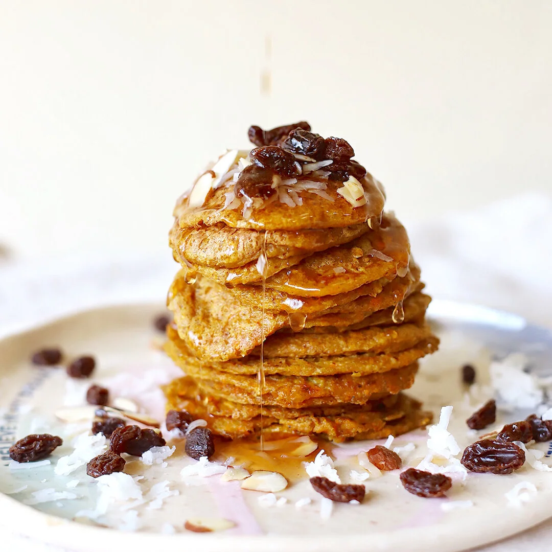 Carrot Cake Pancakes
