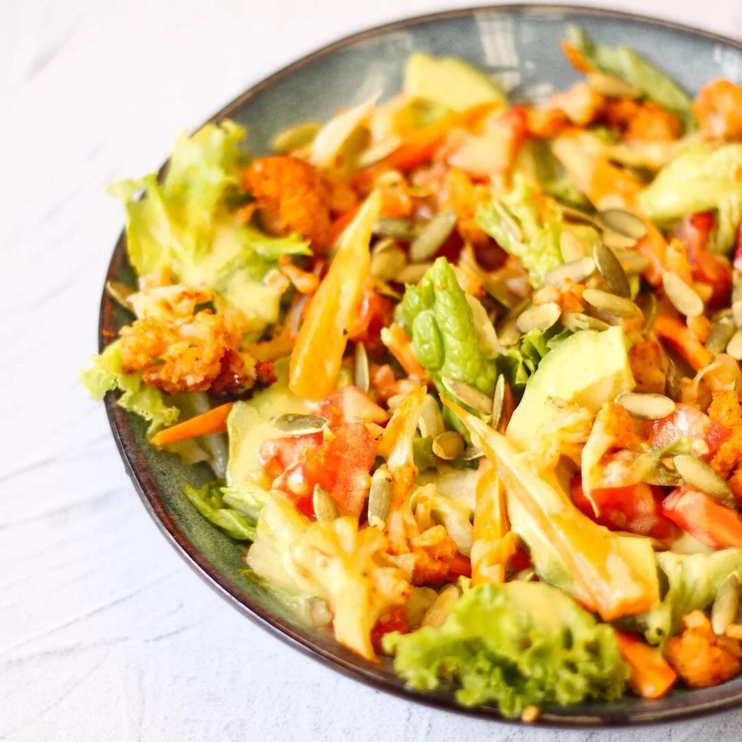 ROASTED CHIPOTLE CAULIFLOWER salad