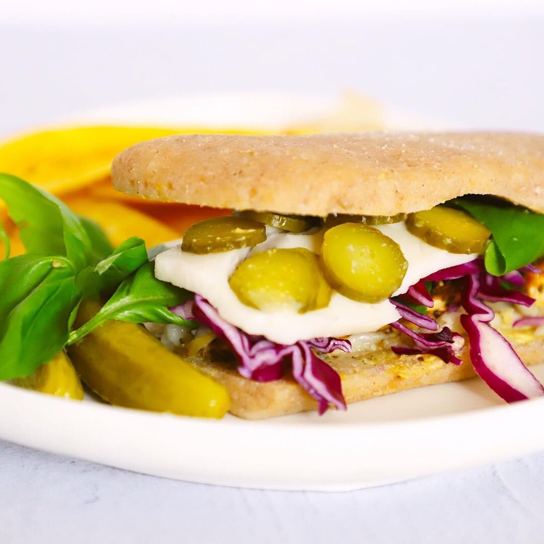 CUBAN TOFU SANDWICH