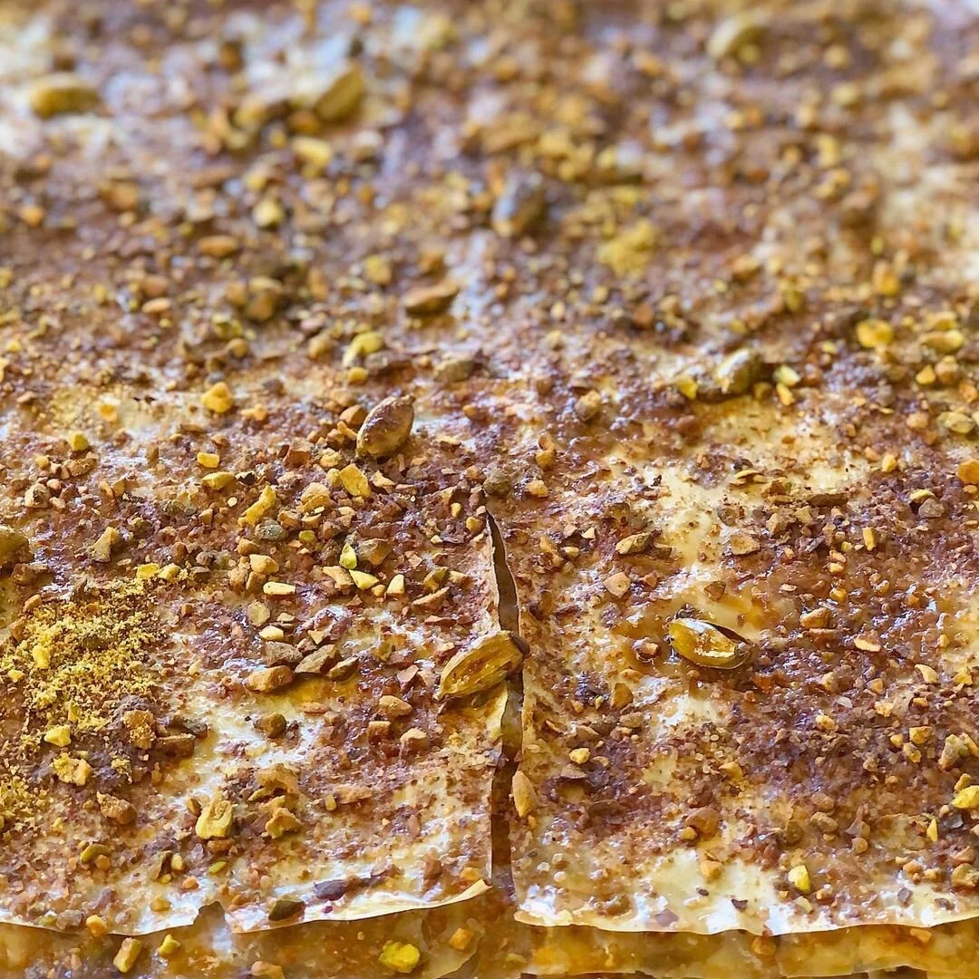 VEGAN CARDAMOMO BAKLAVA