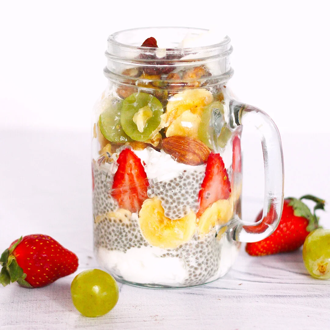 CHIA PUDDING &amp; COCOGURT PARFAIT
