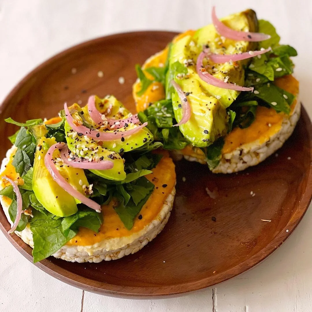 rice cakes toast