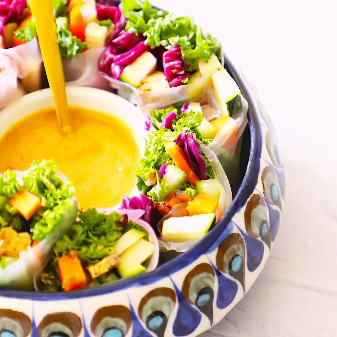 RAINBOW SPRING ROLLS