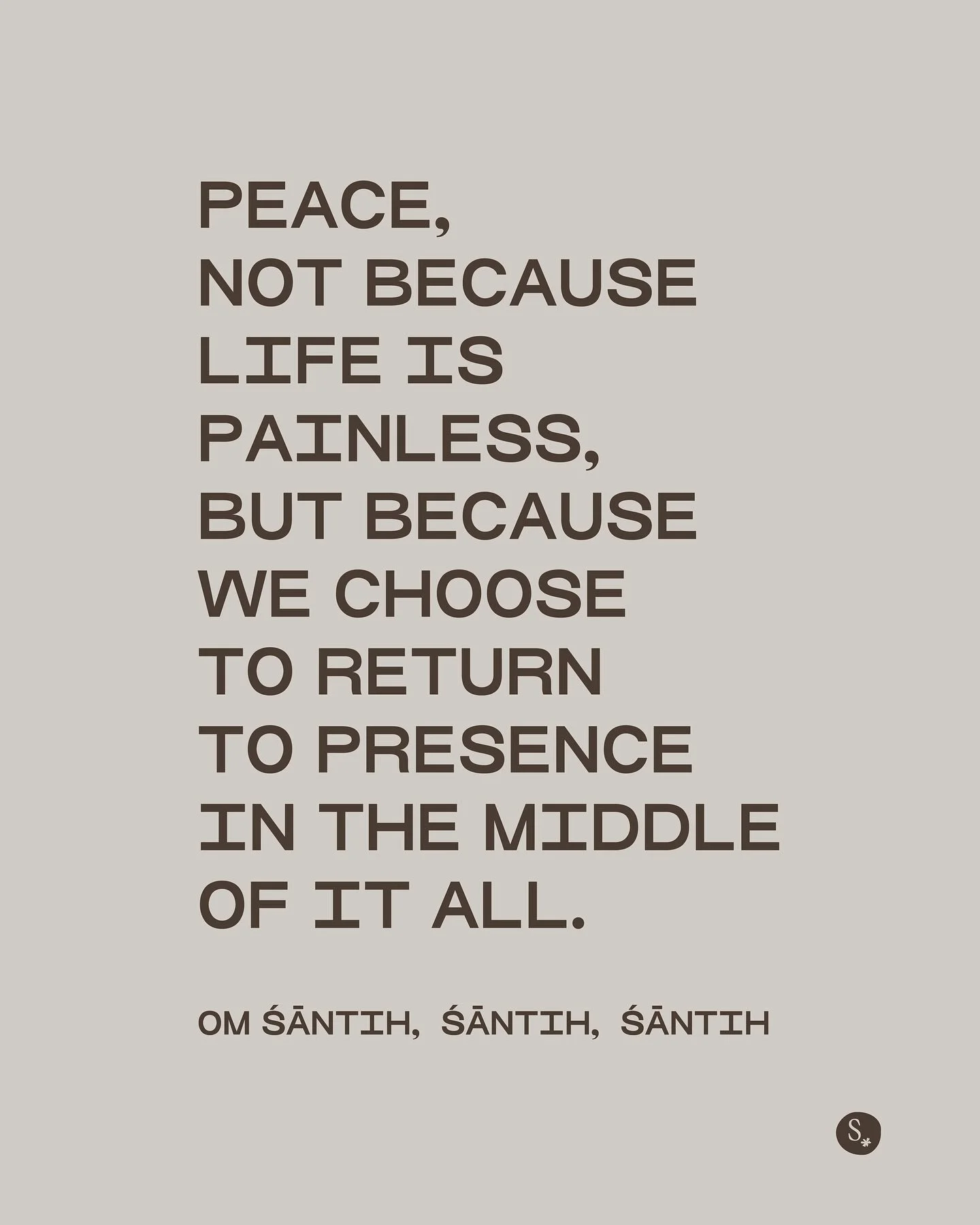 Why do we chant Shanti three times?

We repeat it three times to soothe the three kinds of pain:
✨ Ādhyātmika: inner pain of body and mind.
✨ Ādhibhautika: pain that comes from others and the world around us.
✨ Ādhidaivika: pain beyond our control li