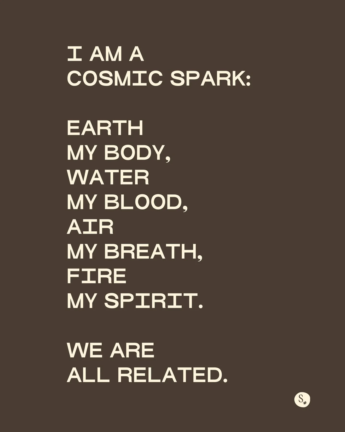 ESP⬇️: We are a body portal🌀

Earth, water, air, and fire coexisting within us as a living expression of nature itself. The same intelligence that moves the oceans, awakens volcanoes, and guides the stars also lives within our bodies, our breath, an