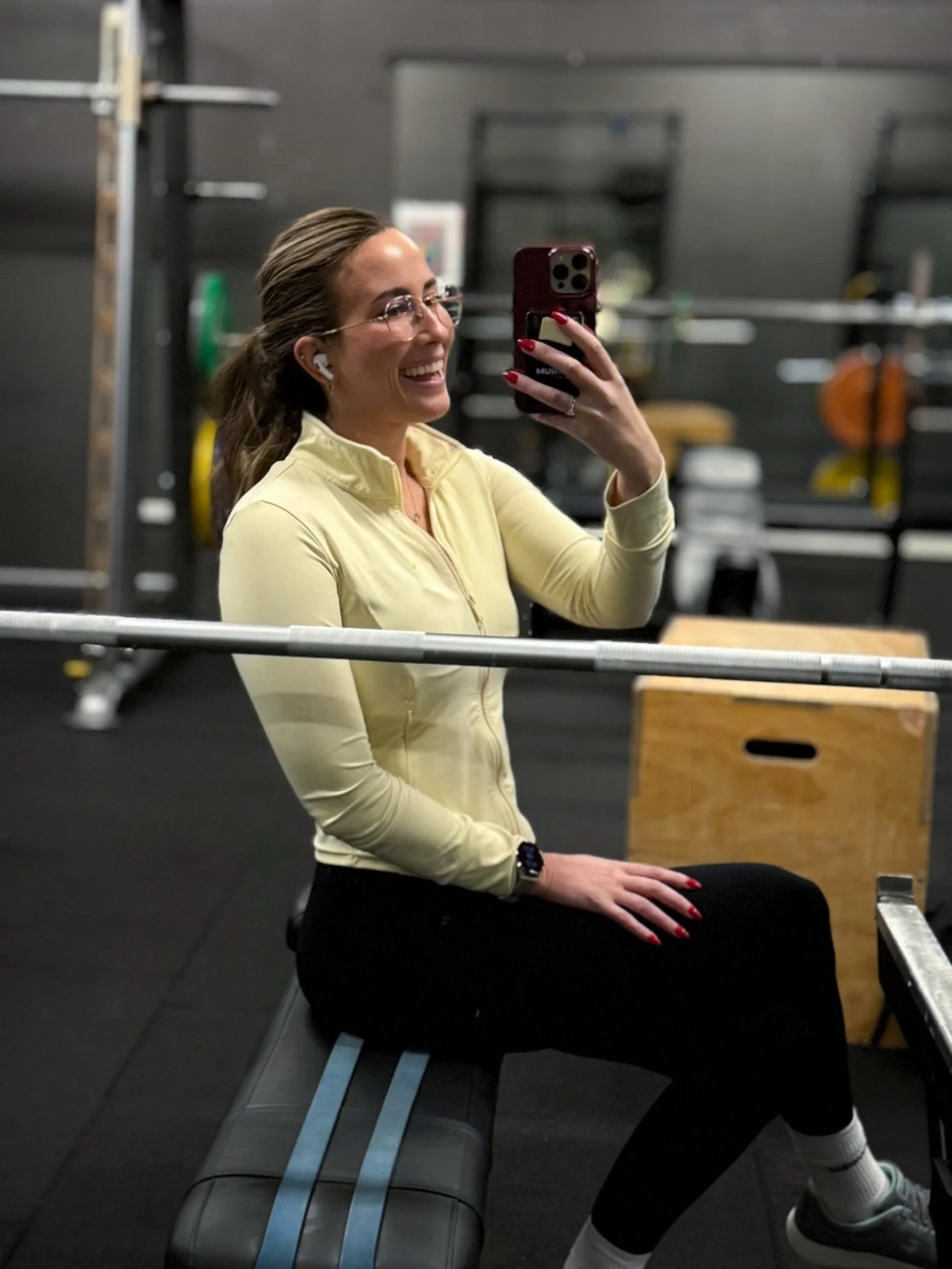 S&Aring; deilig &aring; f&aring; inn ei &oslash;kt likevel denne uken! Pappa er enda p&aring; sykehus s&aring; det gjorde godt for b&aring;de kropp og topp i denne tiden❤️ Og selv med litt lite energi i banken s&aring; ble det to lette toppsett i ben