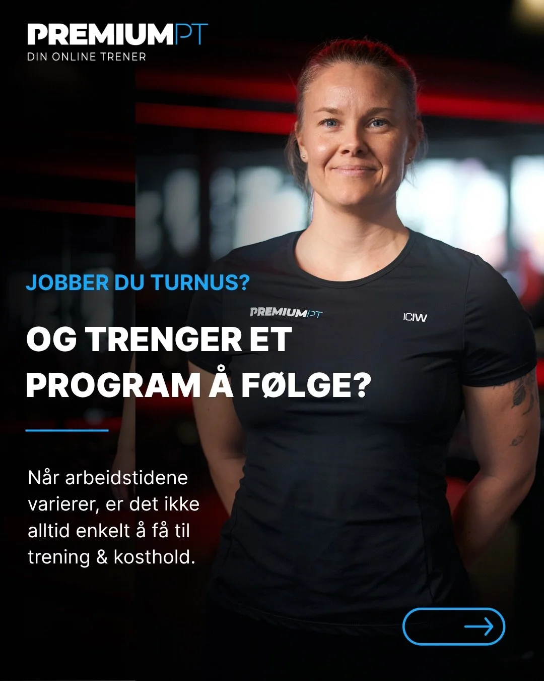 Jobber du turnus og trenger et program &aring; f&oslash;lge?

Du vet at trening og kosthold er viktig, men n&aring;r arbeidstidene varierer, er det ikke alltid like enkelt &aring; f&aring; det til🥵

Derfor har v&aring;r egen turnuscoach @coachfrilse
