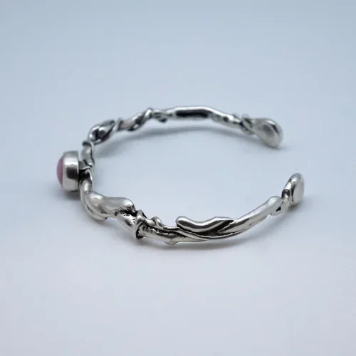 Rustic Cuff wit Stone 2
