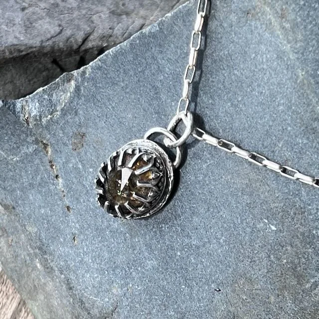 Dainty Citrine Necklace
